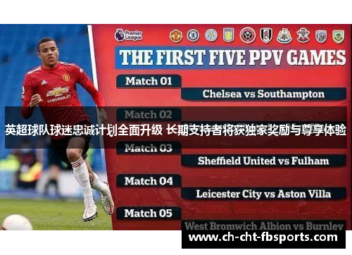 英超球队球迷忠诚计划全面升级 长期支持者将获独家奖励与尊享体验